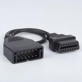 GM 12pin to OBD2 16Pin 12pin Daewoo Universal 12pin to 16pin Connection Cable