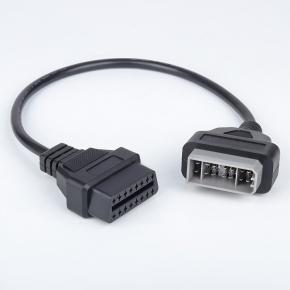 Nissan 14Pin to 16PIN OBD1 OBD2 cable Nissan 14 pin connection cable