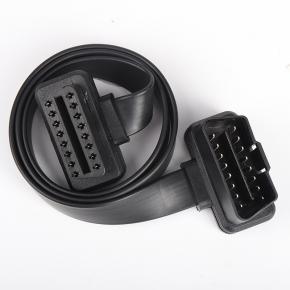 OBD2 Male to Female Flat Cable Extension Cable Car Computer Extension Cable 16 pins 16 cores all energized