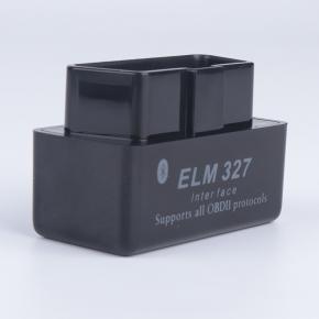 MINI Black ELM327 Bluetooth OBD2 Car Diagnostic Tester Version V2.1